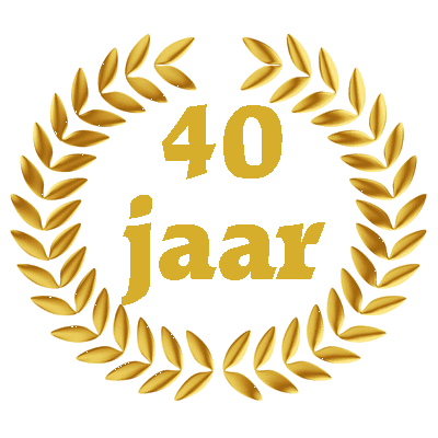 Afbeeldingsresultaat voor 40 jarig jubileum